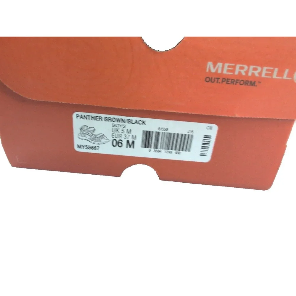Merrell Panther Kids MC55667 Sandals Boy's Brown - Size 6 - New